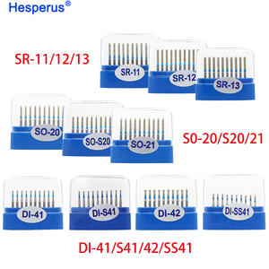 DI so SRseries 10 unids/caja Dental fresas de diamante de alta velocidad dentista <span class=keywords><strong>Super</strong></span> grueso taladros de diamante herramientas de pulido de laboratorio Dental <span class=keywords><strong>Dia</strong></span>.1.6mm - Product Image 5