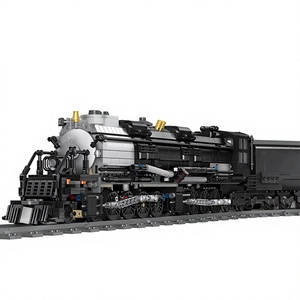 JIESTAR 59005 <span class=keywords><strong>Big</strong></span> Boy, 40 Piezas, Bloques de Construcción de Plástico, Modelo de Tren de Vapor, Regalo para Adolescentes y Adultos - Product Image 2
