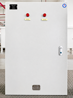 Armoire de transfert automatique double alimentation ATS personnalisée 400V 80A Triphasé 4 fils, Boîtier de distribution d'urgence incendie, Panneau basse tension