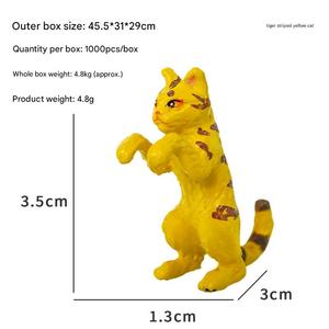 Yeni sevimli küçük yalan tankı kedi balık tankı dekorasyon yaratıcı küçük hayvan peyzaj sınır ötesi akvaryum asılı süsleme - Product Image 6