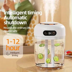 เครื่องเพิ่มความชื้นในอากาศแบบรีโมทคอนโทรล ความจุ 3.5 ลิตร ควบคุมได้สามระดับ พร้อมฟังก์ชั่นกระจายกลิ่นหอมแบบสองช่องทาง สำหรับใช้ในบ้านและโรงแรม แบบตั้งโต๊ะ - Product Image 4