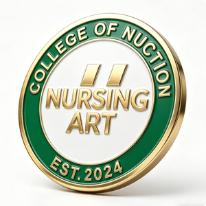 เหรียญที่ระลึกแบบกำหนดเองรุ่นลิมิเต็ดเอดิชั่น ลายคาดูซีอุส ทำจากโลหะผสมสังกะสี พิมพ์สองด้าน ลายธีมการแพทย์และความรัก ของสะสม เหรียญที่ระลึกสำหรับโรงเรียน - Product Image 5