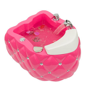 Nouveau design rose en fibre de verre SPA pédicure évier pédicure chaise pédicure bol <span class=keywords><strong>pompe</strong></span> à jet pour spa lavage des pieds en rose - Product Image 6