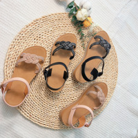Sandales à talon carré pour femme, sandales à lanières et talons, vente en gros de sandales