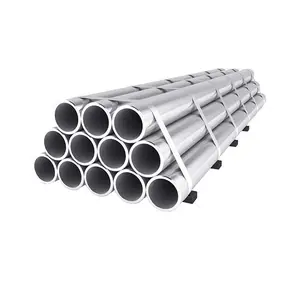 Customized aluminum alloy round circular shape profile tube tubular bar extrusion pipe 16*16mm manufacture