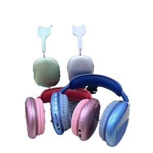 Audífonos Bluetooth P9 Over-Ear Color Plata Inalámbricos con Carga Tipo-C IPX5 Resistentes al Agua para Deportes y Juegos - Product Image 3