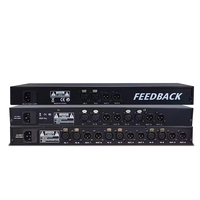Suppresseur de micro professionnel XTR2.0/4.0/6.0 pour éliminer les retours audio, 4 entrées 4 sorties, processeur anti-sifflement XTR 4.0