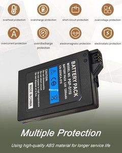 Batería de Repuesto para <span class=keywords><strong>PSP</strong></span> 3000/2000/<span class=keywords><strong>2001</strong></span>/3001 Slim, 3.6V 1200mAh (<span class=keywords><strong>PSP</strong></span>-S110 Negro), Venta Caliente de Fábrica - Product Image 5
