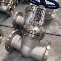 Vanne à opercule OS&Y en acier inoxydable CF8/CF8M à vis externe et à embrayage pour usine chimique
