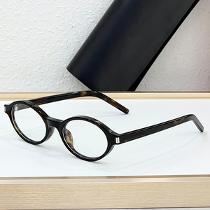 Oval Eyeglasses <b>Frames</b> Full <b>Frame</b> Resin Lenses Unisex Fashion Trend - Product Image 1
