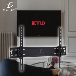 Support mural fixe pour téléviseur ELE-GATE Slim, 26 à 55 pouces, en acier renforcé, pour home cinéma - Product Image 2