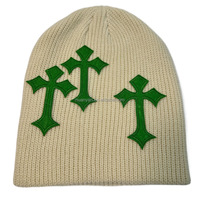 Bonnet Jacquard Tricoté Personnalisé avec Logo, Bonnet d'Hiver Chaud Imprimé Sur Toute la Surface pour Hommes et Femmes, Vente en Gros