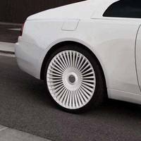 Jantes forgées sur mesure 5x112 5x120 19 20 21 22 pouces, jantes en alliage multi-rayons pour Rolls-Royce Ghost Phantom Spectre