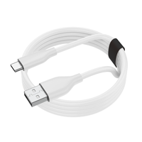 Vente en gros 1.2M USB-C Silicone souple liquide USB 2.0 Type C Charge rapide Câble de données à 4 cœurs Câble de charge multi-téléphone