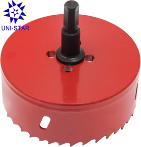 60mm bis 200mm Bimetall-Lochs äge mit Dorn HSS M42 Loch bohr schneider für Holz Aluminium Kunststoff Eisen - Product Image 5