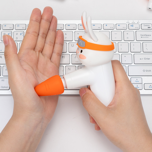 2026 Maßgefertigte Mini Elektrische Vibrations-Massagepistole Hochwertige Tiefengewebe-Faszien-Muskel-Körpermassagegerät mit 4 Aufsätzen Bestseller - Product Image 3