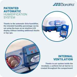 Incubadora de huevos Real 49 Plus Expert a la venta, mediana, 2 años de garantía, incubadora automática de 49 huevos, precio en Italia - Product Image 5