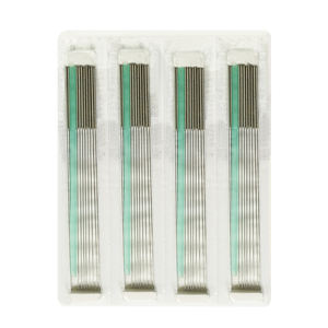 1000 Uds mango de acero inoxidable <span class=keywords><strong>sin</strong></span> bucle aguja de <span class=keywords><strong>acupuntura</strong></span> desechable estéril con tubo - Product Image 3