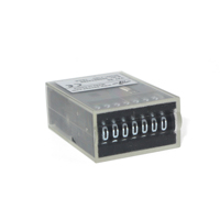 Compteur d'impulsions électromagnétiques miniature directement de l'usine, tension personnalisable disponible