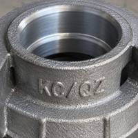 Boîtier de roulement en fonte ductile GGG50 certifié ISO9001, fabrication OEM, plaque adaptatrice en fonte moulée sur mesure pour machines lourdes