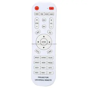 Multifunctional Universal Projector Remote Control Replacement for ThundeaL byintek Vivicine WZATCO Projector Remote
