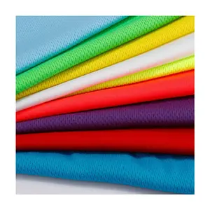 Tissu chinois 160cm 130gsm 100% Polyester tissu oeil d'oiseau à séchage rapide, tissu extensible pour sous-vêtements de sport