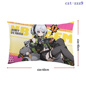 40*60CM 6 Styles Zenless Zone Zero <strong>Comic</strong> Con Sleep <strong>Pillow</strong> Plush Toy Doll Anime Plush <strong>Pillow</strong> - Product Image 5