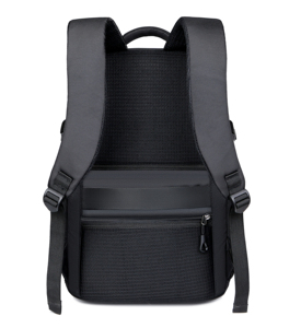 OEM 15.6 Inch Black <b>Laptop</b> <b>Backpack</b> Waterpoof Nylon Multi Pocket Daypack Low Moq Customer logo Anti Theft <b>Backpack</b> with Usb - Product Image 3