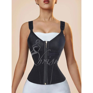 Cực cao su corset eo vest với áo ngực đồ lót giữ gìn cơ thể Butt nâng lên hip Logo Tummy kiểm soát quần short - Product Image 1