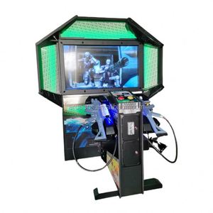 Venta Directa de Fábrica de Máquinas de Juegos Arcade que Funcionan con Monedas, Simulador de Tiro con Pistola Láser de 55 Pulgadas, Máquina de Juegos Arcade Operation Ghost - Product Image 5