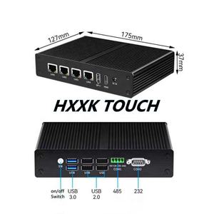 12GEN N100工业迷你电脑J4125 4局域网2.5G局域网2 DDR4防火墙无风扇4以太网端口迷你电脑新英国插头固态硬盘 - Product Image 3