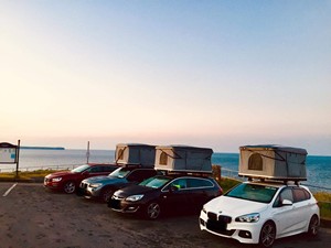 Tente de toit rigide isolée 4 saisons pour 3 à 4 personnes, pour le camping hivernal, SUV, camion, tente de toit tout-terrain - Product Image 1