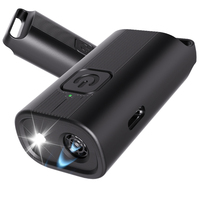 Répulsif à ultrasons portable pour chiens avec batterie rechargeable, indicateur LED, sûr et humain, dispositif d'entraînement anti-aboiement pour l'extérieur