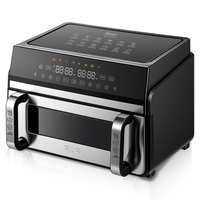 Friteuse à air électrique RAF 11L 2800W, four multifonction à circulation d'air 360°, appareil de cuisine numérique tactile, vente en gros OEM