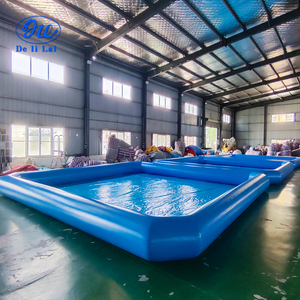 Piscina Familiar Inflable de PVC para Exteriores, con <span class=keywords><strong>Bomba</strong></span> de Agua, Ideal para el Entretenimiento Familiar de Niños, Superventas - Product Image 3