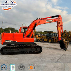 Excavatrice d'occasion Doosan DX140 d'origine / Performances hydrauliques stables pour les travaux d'infrastructure et de construction utilitaire - Product Image 1
