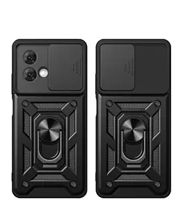 Shockproof Camera Slider Phone Case para Motorola G84