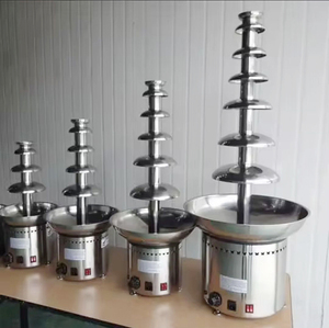 <span class=keywords><strong>Tour</strong></span> à fondue au chocolat en acier inoxydable <span class=keywords><strong>de</strong></span> 3 kg, 4 étages, machine à fondue au chocolat commerciale - Product Image 6