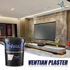 Textura de pared de <span class=keywords><strong>estuco</strong></span> de alto brillo de estilo industrial, acabado de pintura de yeso <span class=keywords><strong>veneciano</strong></span>, revestimiento líquido acrílico para pared Interior - Product Image 4