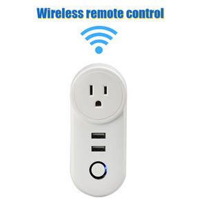 Tuya Wifi prise intelligente sans fil US UK EU IT pour suisse France APP télécommande 16A prise de compteur d'énergie 2 Ports USB Alexa Google - Product Image 1