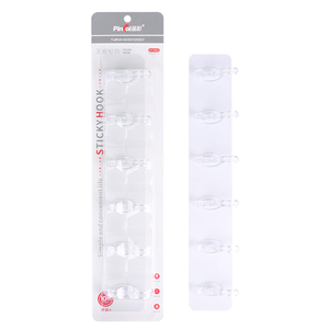 Gancho de plástico PVC desechable superviscoso, estante de metal para pared - Product Image 5