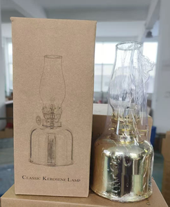 <span class=keywords><strong>Lampe</strong></span> à pétrole de camping extérieure en métal électroplaqué de haute qualité avec porte-bougie - Product Image 2