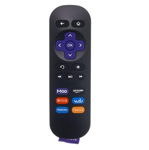 <strong>Replacement</strong> <strong>Remote</strong> <strong>Control</strong> for Roku TV With Netflix, Amazon, MGO, Vudu, Pandora, Crackle Buttons - Product Image 1