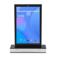 Pantalla Táctil LCD de Doble Cara de 10.1, 14, 15.6, 18.5 y 21.5 Pulgadas, Tablero de Menú Digital, Reproductor de Video Inteligente para Restaurante con Soporte de Escritorio