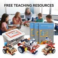 Kit de Robot Coche Explorador Espacial Inteligente Avanzado, Robot Educativo de Programación Inalámbrica para Adolescentes, Experimentos Científicos STEAM