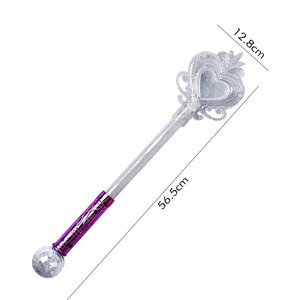 Đảng ủng hộ Glow Sticks đồ chơi Led nhấp nháy trái tim ánh sáng lên ma thuật Wands sinh nhật đảng phát sáng đồ chơi GLOW <span class=keywords><strong>STICK</strong></span> cho cô gái - Product Image 4