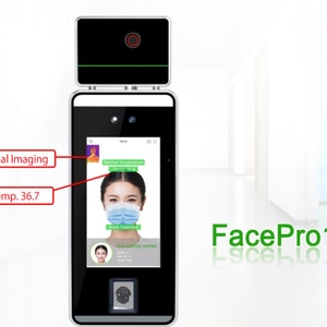 ราคาโรงงาน Facepro1-T1 ระบบควบคุมการเข้าออกด้วยใบหน้าและฝ่ามือ พร้อมระบบจดจำใบหน้าและลายนิ้วมือ - Product Image 2