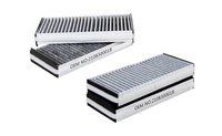 Filter kabin suku cadang otomatis untuk mobil 2108300018 CU2745-2 E942LI-2 LA47/S