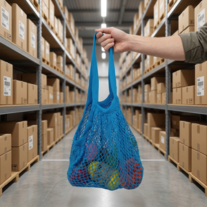 Wholesale <b>Mesh</b> <b>Bags</b> with Custom Logo Reusable Net Pouches for Product Packaging Solutions - Product Image 1