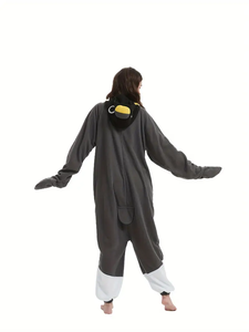 Nuevo Mono <span class=keywords><strong>de</strong></span> Felpa con Estampado <span class=keywords><strong>de</strong></span> <span class=keywords><strong>Pingüino</strong></span> 2025, <span class=keywords><strong>Pijama</strong></span> <span class=keywords><strong>de</strong></span> Animal <span class=keywords><strong>de</strong></span> Dibujos Animados para <span class=keywords><strong>Mujer</strong></span>, Ropa <span class=keywords><strong>de</strong></span> Dormir <span class=keywords><strong>de</strong></span> Franela, Pedido Mínimo 3 Piezas - Product Image 5